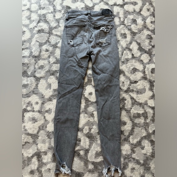 💜 4/$25 SALE 💜 American Eagle Next Level Stretch Super Hi Rise Jegging Size 0 - Picture 3 of 6